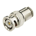 1Pcs BNC Male Plug Clamp RG58 RG142 LMR195 RG400 Cable RF Coaxial Connector Wire Terminals