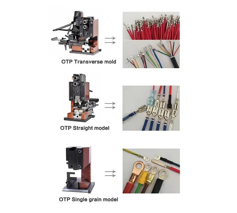 EW-09C Free Blade Wire Terminal Crimping Machine Loose Terminal Crimping Machine for TE, JST, MOLEX