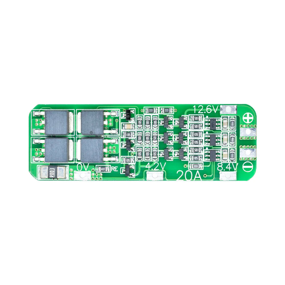 1-10Pcs 3S 20A Li-ion Lithium Battery 18650 Charger Protection Board PCB BMS 11.1V 12V 12.6V Cell Charging Protecting Module