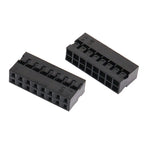 20/50pcs 2.0mm Pitch Double Row Dupont Connector Housing, 2x2P-2x8P Plastic Shell Wire to Board Header
