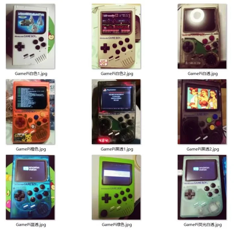 Retro Game Console Handheld, Raspberry Pi GameBoy with Ultra-Clear 5-Inch IPS Screen, 32GB Memory, 4000+ Preloaded Games