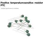20PCS PTC Positive Temperature Thermistor Resistor MZ5 MZ6 MZ8 100-300R 1K 1.2K 1.5K 2K-3K 300-500R 500-800R 30-60R Oh