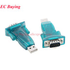 USB to RS232 COM Serial Port RS-232 9 Pin DB9 Data Cable 340 Convertor PDA FT232 PL2303 With Female Adapter WIN10 Windows 8 XP