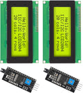 2PCS IIC I2C TWI Serial LCD 2004 20x4 Blue Backlight Module with I2C Interface Adapter Compatible with Raspberry Pi