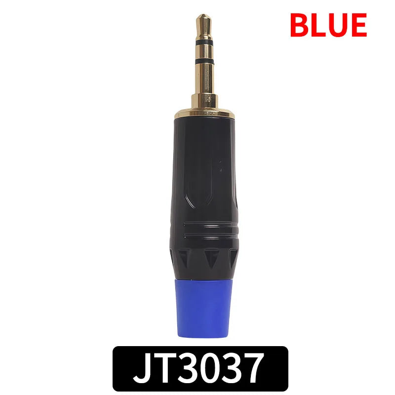 4/10/20PCS cable small three-core plug 3.5mm male Jack plug headphone  stereo/mono wire diameter