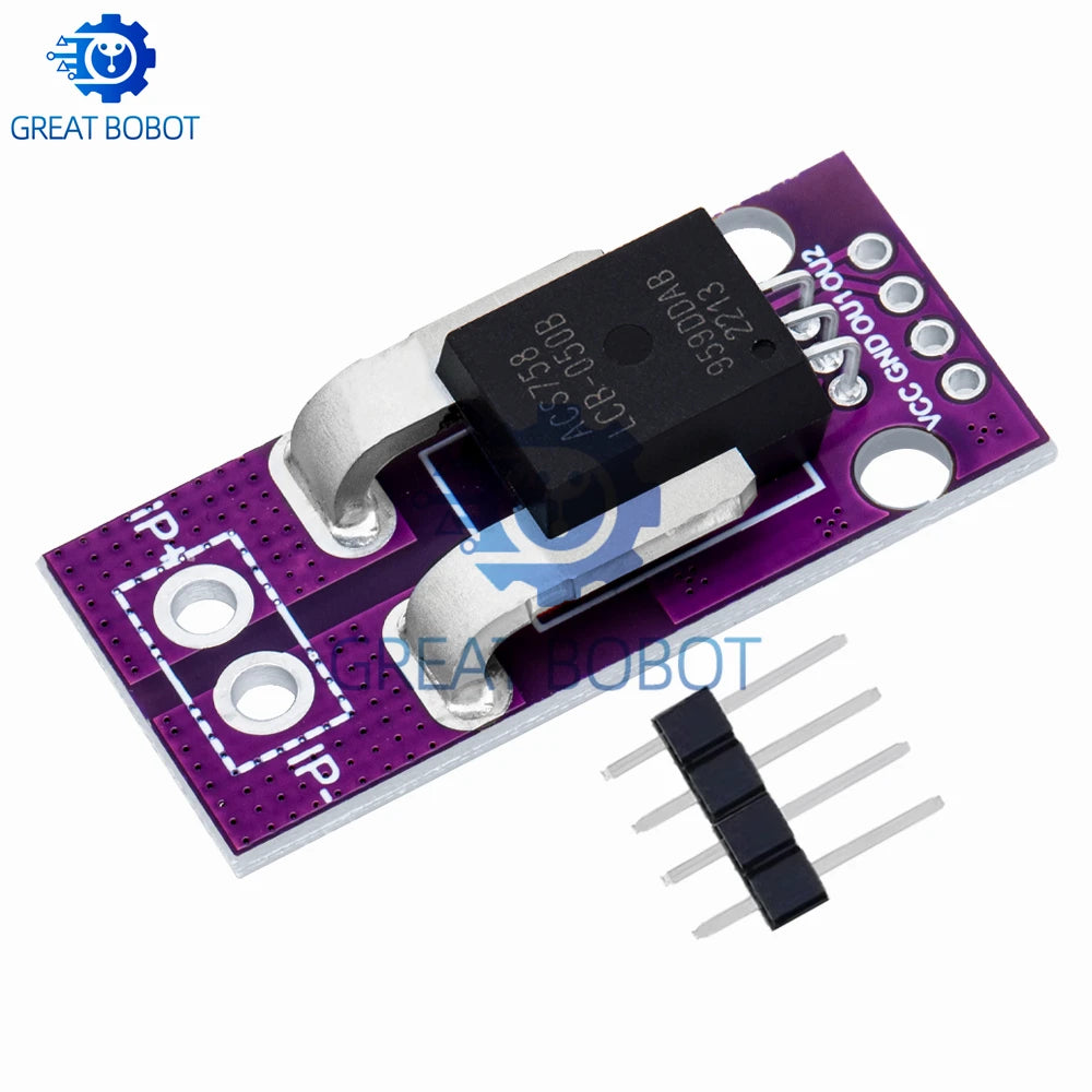 BS ACS758 ACS758LCB-050B-PFF-T linear current sensor Hall current module ACS758LCB-100B-PFF-T