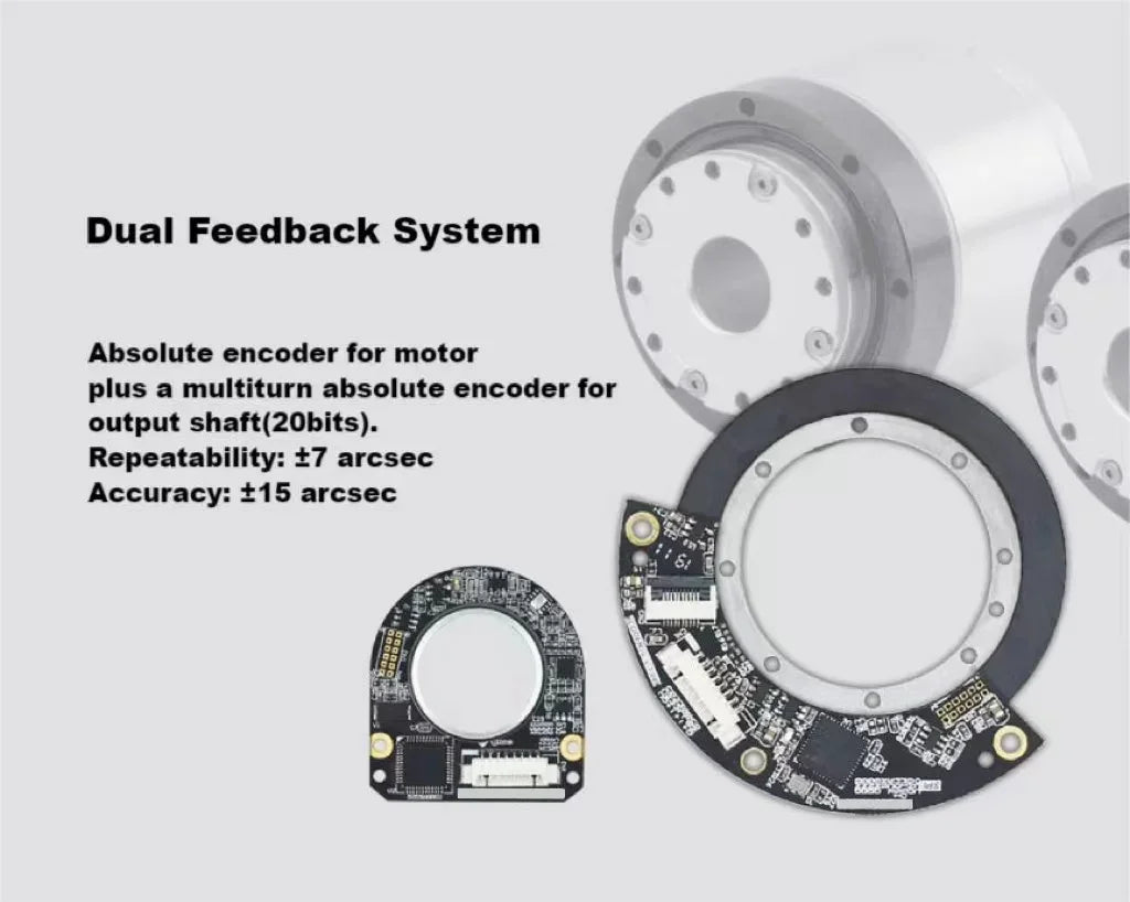 2026 Ecoder 35 Encoder Low Profile Non-contact RS485 Asynchronous Serial Absolute Rotary Encoder