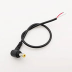 1Pcs DC Power Connector 2.5x0.7/3.5x1.35/4.0x1.7/4.8x1.7/5.5x2.1/5.5x2.5mm Male Plug Cable Right Angled 90 Degree Power Cable