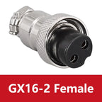 5PCS Docking Connector GX16 Aviation Plug Male Female 16mm 2/3/4/5/6/7/8/9/10 Pin Socket Circular Aviation Connector