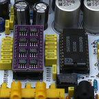 TDA1541 DAC decoding board with TDA1387 IC and QN7220P  coaxial fiber USB port