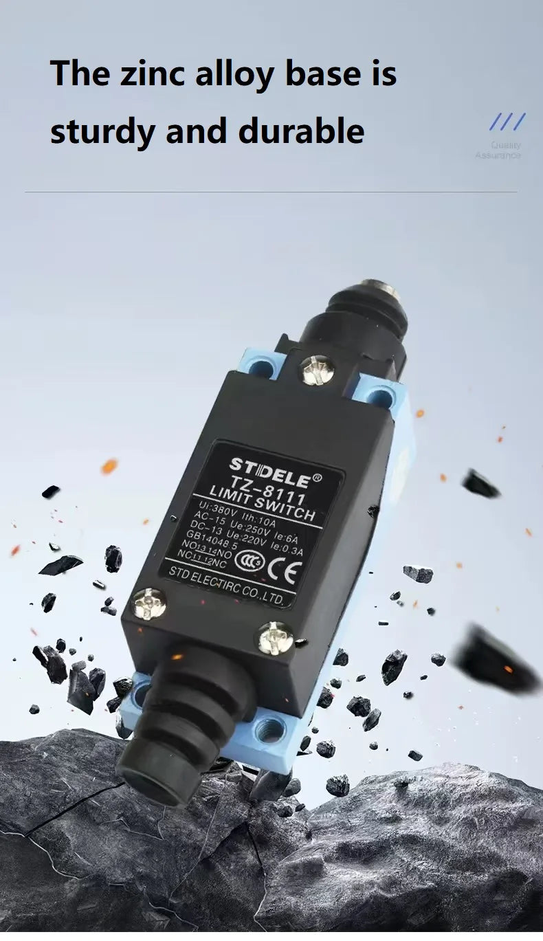 High-Quality Water and Oil Proofing Limit Switches TZ-8104, TZ-8108, TZ-8111, TZ-8122, Small Contact Type Limit Switches