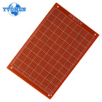 2PCS 10x15 10x22 12x18 13x25 15x18cm PCB Breadboard Protoboard Single-Side Universal Printed Circuit Boards Yellow DIY Soldering