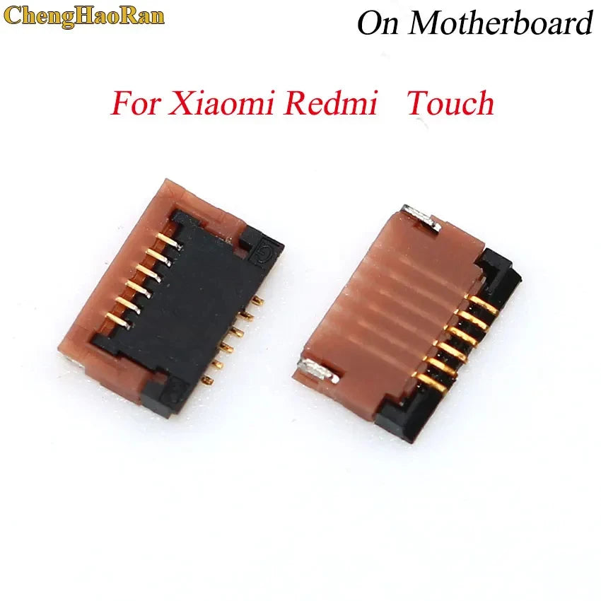 2pcs Touch & LCD Display Screen FPC Connector For Xiaomi Mi 4 Mi4 Mi2 Mi3 Max Note Redmi Note Logic On Motherboard Mainboard