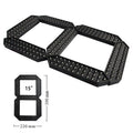 15" LED digita numbers module,7 segment of the modules,High brightness led display outdoor waterproof