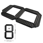 15" LED digita numbers module,7 segment of the modules,High brightness led display outdoor waterproof