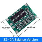 3S 4S 40A 60A Li-ion Lithium Battery Charger Protection Board 18650 BMS For Drill Motor 11.1V 12.6V 14.8V 16.8V Enhance Balance