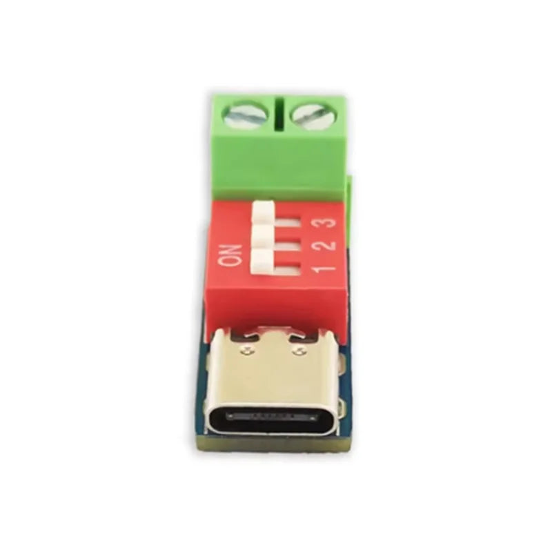 USB-C PD Trigger Board Module PD/QC Decoy Board Fast Charge USB Type-c to 12v High Speed Charger Power Delivery Boost Module