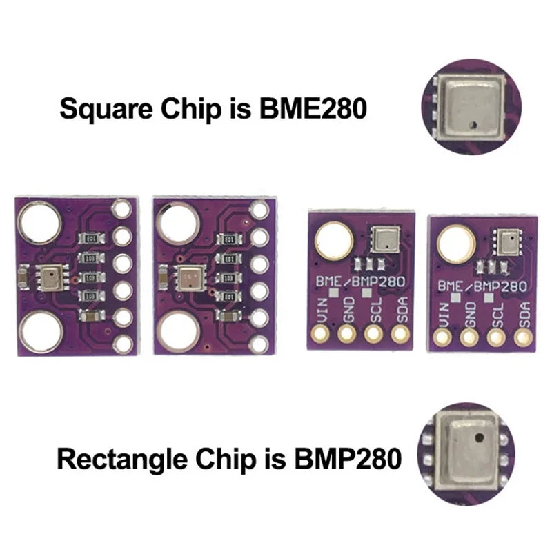 GY-BME280 3.3V 5V BMP280 bmp180 Digital Sensor Temperature Barometric Air High Precision Atmospheric Pressure Module I2C SPI