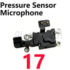 Barometric Pressure Sensor Dock Port Signal Antenna Flex Cable For iPhone 15 15Plus 16 16Pro 16ProMax 16E 17 Microphone Parts