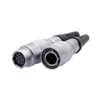 YC8 Mini Circular Connectors 8mm 2 3 4 5 6 7pin Sensor Connector Docking Push Pull Self Lock 8mm