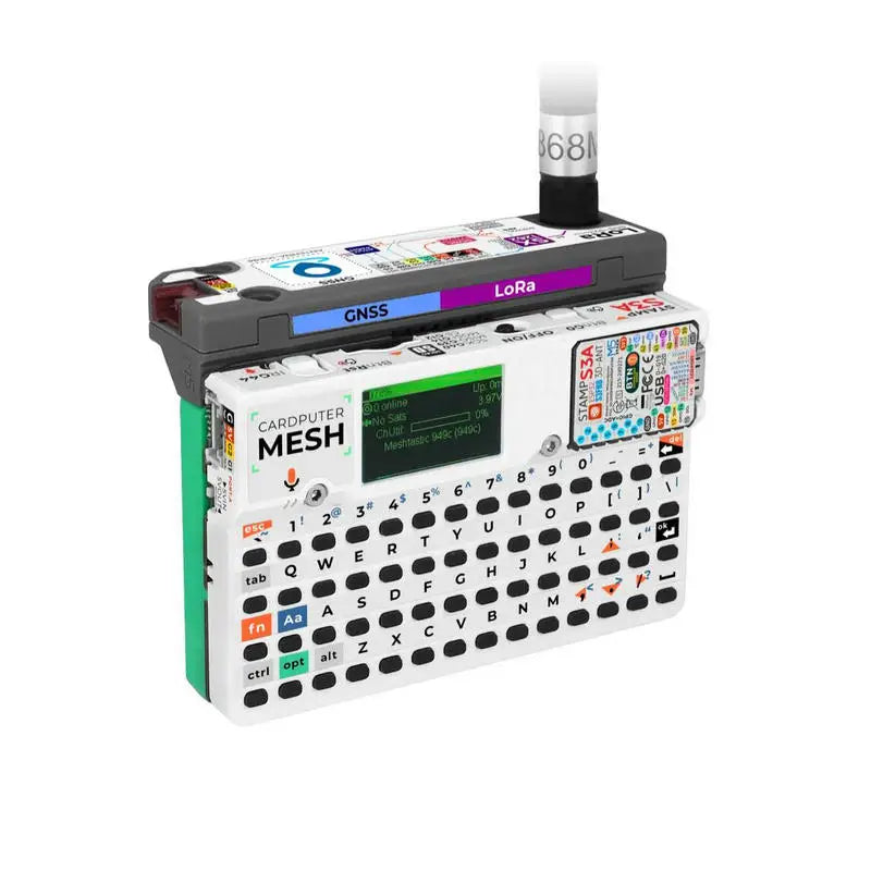 M5Stack Official Cardputer Mesh Kit for Meshtastic ESP3-S3 Integrates LoRa Mesh Networking with Global Positioning Capabilities