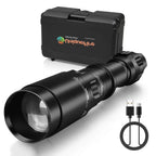 UniqueFire 1605 T38 Vcsel940nm Vcsel850nm LED IR Flashlight Set Dimmer Swtich Indicator USB C Rechargeable Torch Max.1500 Meters