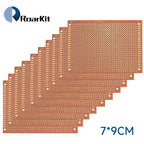 10PCS 5x7 7x9 9x15 12x18 13x25cm Single Sided Circuit Board PCB Bread Board Protoboard Universal Printed Circuit Boards DIY Set