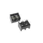 10Pcs HB-9500 2P/3P/4P 300V30A 22-12AWG 9.5mm Splice-able Screw PCB Mount Barrier Wire Terminal Block Connector without Cover