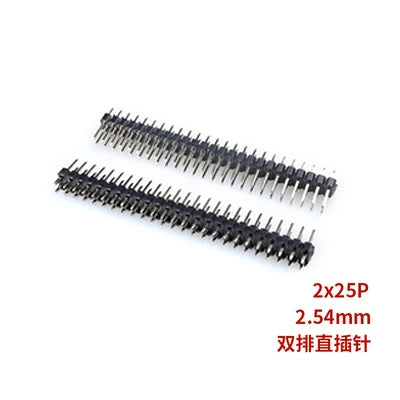 10/20pcs Pcs 2.54mm Double Row Male 2*40P PCB Board Pin Header Connector Strip Pinheader 2/3/4/5/6/8/10/12/20/40Pin For Arduino