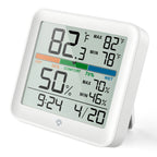 LCD Thermometer Hygrometer Sensor Gauge Indoor Room Digital Temperature Humidity Meter Weather Station For Home