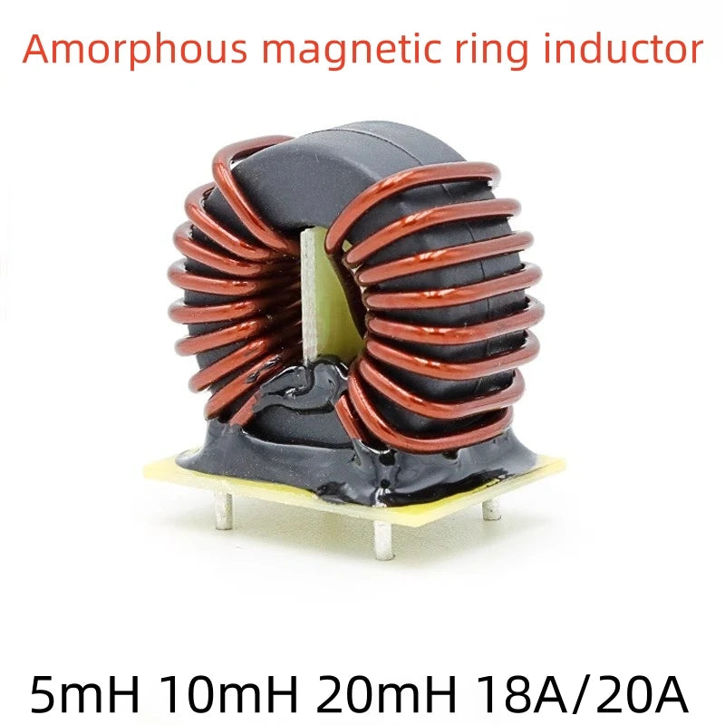 5mH 20A High Current Amorphous Nanocrystalline Magnetic Ring Inductor High Frequency Common Mode Inductor