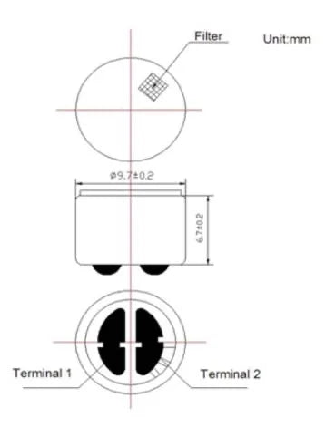 10PCS/LOT Microphone 6*5mm  6*2.2 9*7 4.5*2.2mm  MIC Condenser Electret Pickup 6x5mm 9x7mm 4.5x2.2mm 6x2.2mm MP3 Accessories
