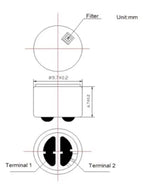 10PCS/LOT Microphone 6*5mm  6*2.2 9*7 4.5*2.2mm  MIC Condenser Electret Pickup 6x5mm 9x7mm 4.5x2.2mm 6x2.2mm MP3 Accessories