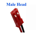 10Pcs/lot 10/15/20/30cm 2Pin JST Plug Connector Male+Female Plug Connector Cable Wire for RC Toys Battery LED Lamp JST Connector