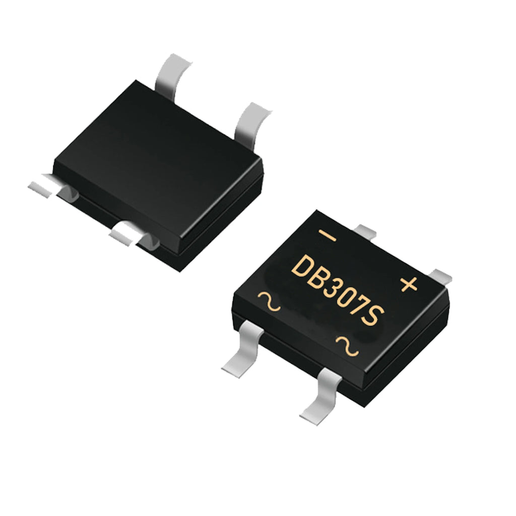 50pcs DB107S DB207S DB307S DB407S Bridge Rectifier SMD Diode 1A 2A 3A 4A 1000V