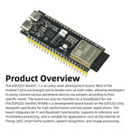 For ESP32-S3-DevKitC-1 WiFi BT Development Board Module CP2102 Onboard ESP32-S3-N16R8 Module 44Pin Type C