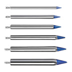 1pc Soldering Iron Tips Blue Pointed Welding Tips 30/40/60/80/100/150W External Heat Soldering Iron Lead-Free Station Solder