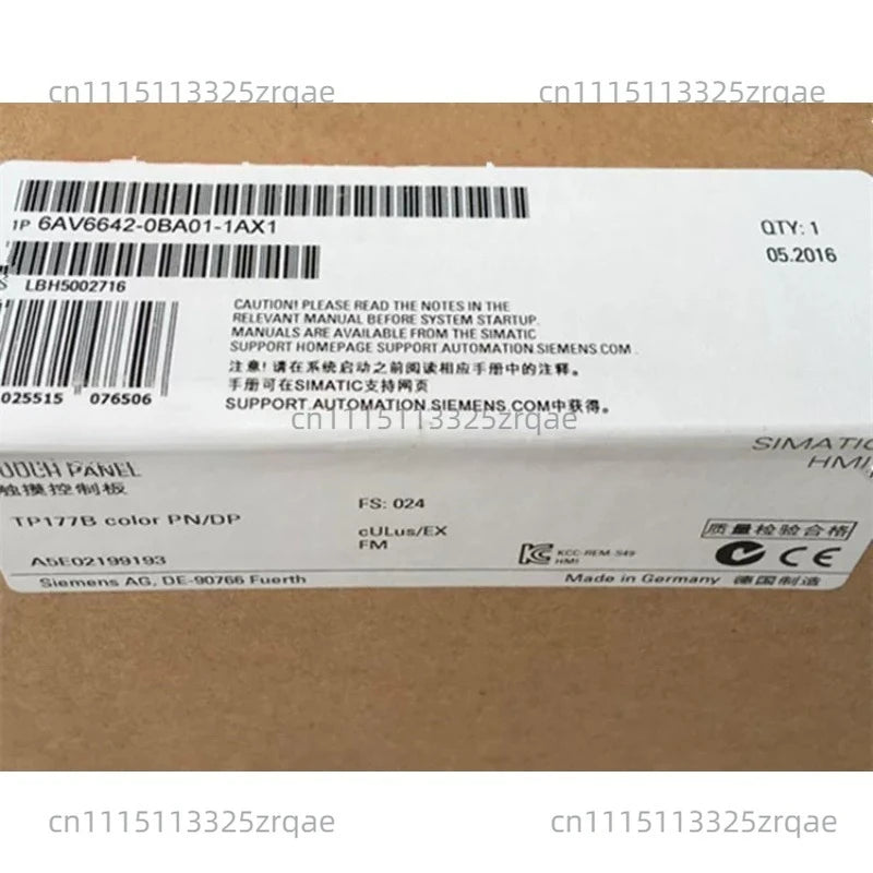 New Original  suitable for  Siemens 6AV6642-0BA01-1AX1 6AV6 642-0BA01-1AX1 Touch Screen