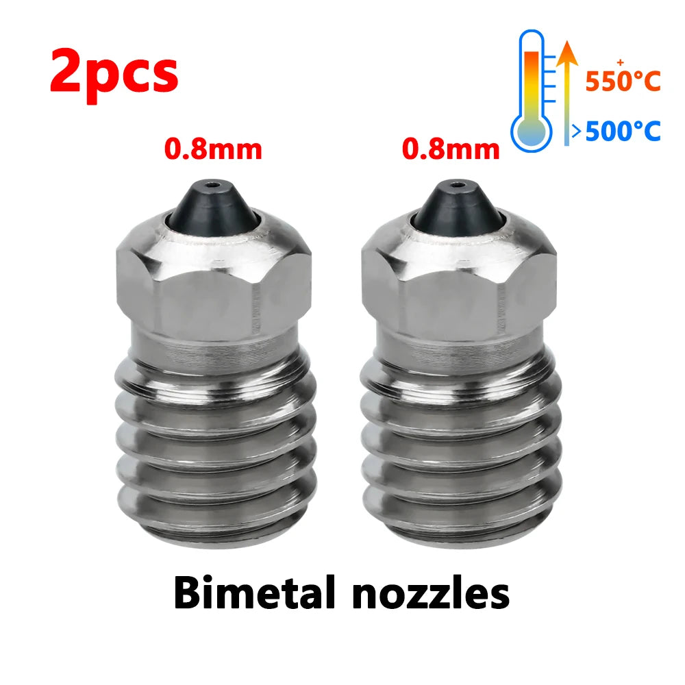 For BambuLab P1S P1P X1 X1C Upgrade Hotend Kit Heat Sinks Throat TZ V3.0 Nozzle Print Head Thermistor 3D Printer Accessories