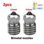 For BambuLab P1S P1P X1 X1C Upgrade Hotend Kit Heat Sinks Throat TZ V3.0 Nozzle Print Head Thermistor 3D Printer Accessories