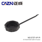 Waterproof Connector SIM Card Threaded Back Mounted Female Solder Socket With 20cm FPC Cable