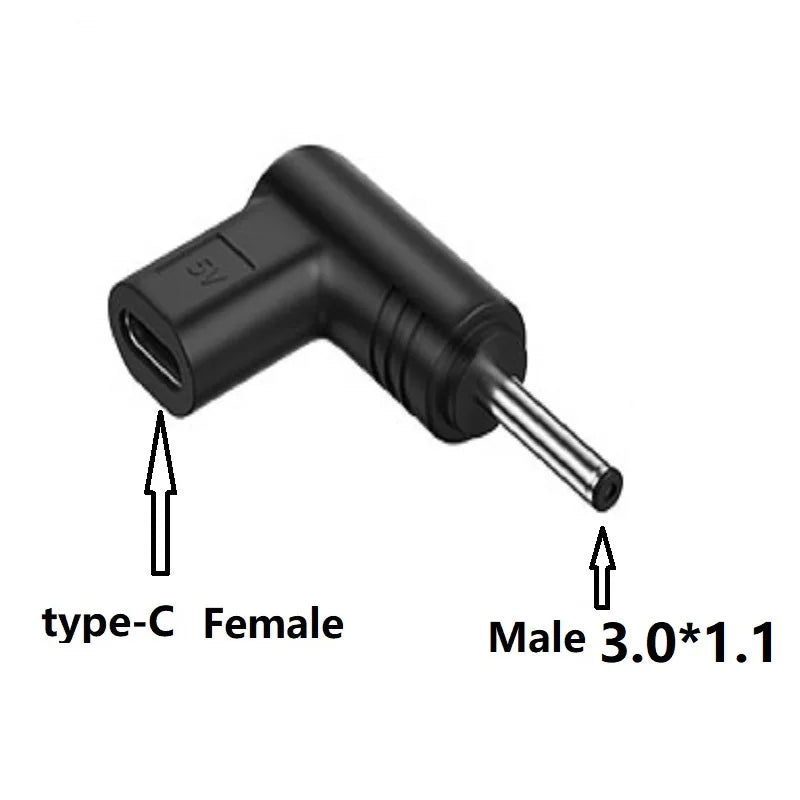USB C Female PD to 5V/9V/12V Power Male Plug 55x21 4.8x1.7mm Connector Type C To DC Jack Plug Charging Adapter For Router Tablet