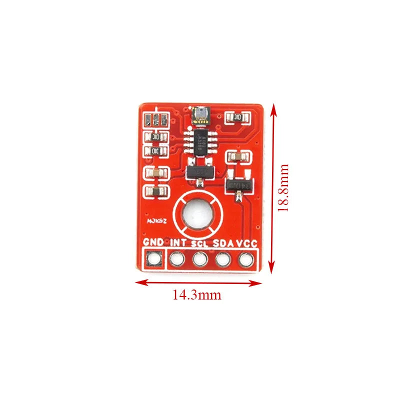 LTR-390UV UV & Ambient Light Sensor Module with I2C Interface, Digital Output DC 3.3-5V LTR390 for Weather Station/Arduino