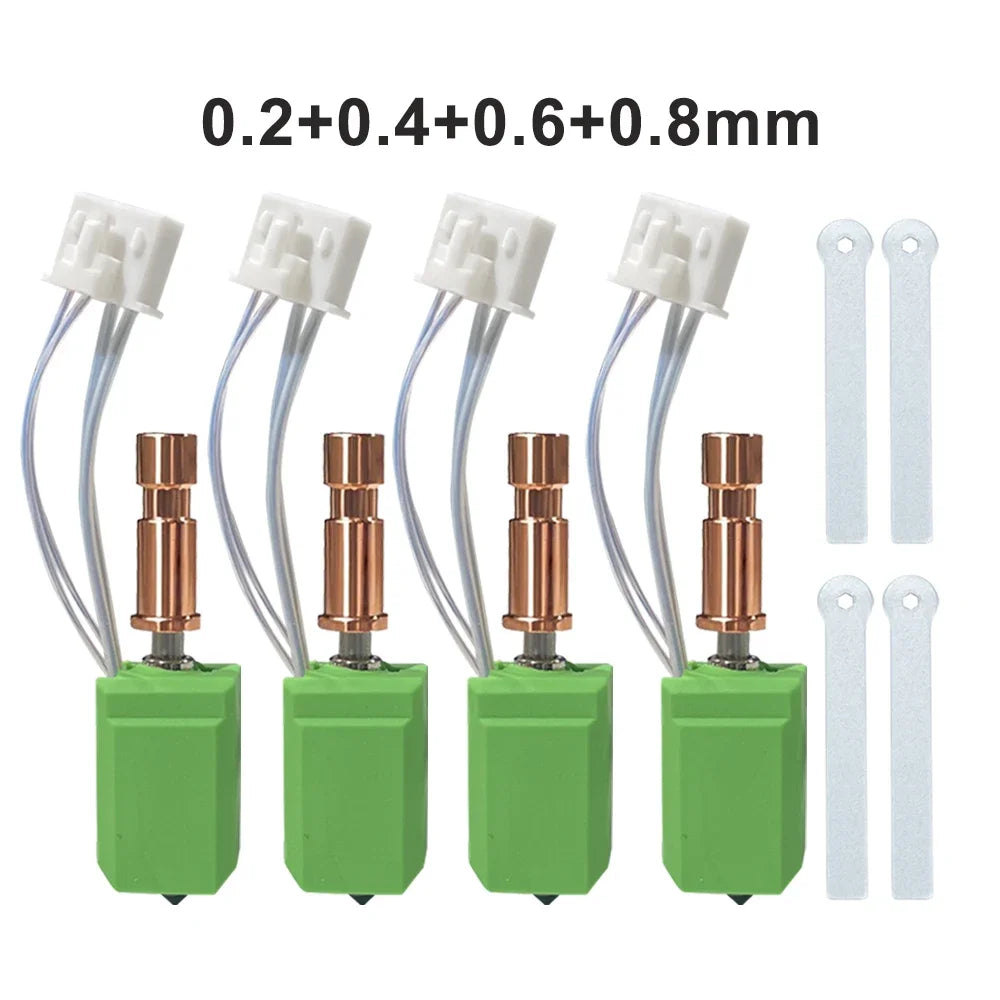 2.0 Version Upgraded Hotend For Kobra s1/s1 Combo Hotend Upgraded Thermistor Heater 200K For Anycubic Kobra S1/S1C Nozzles