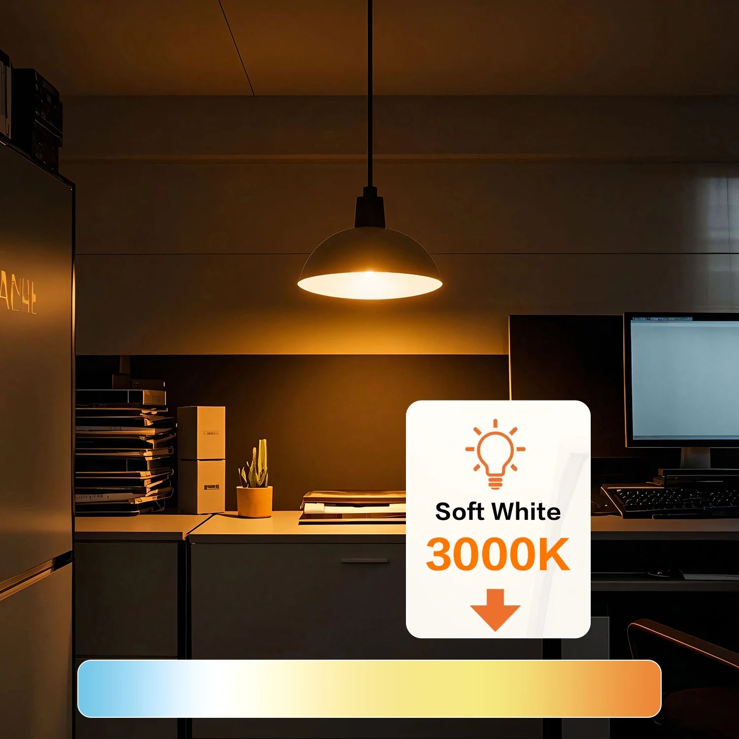 6/12/24 Pack Warm White 3000K A19 E26 LED Bulb, 60 Watt Equivalent, 800 LM, 80+CRI, E26 Head, Efficient 9W White LED Bulb for  bedrooms, living rooms ， kitchens，