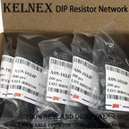 200PCS 4PIN-10PIN Exclusion Network Resistor array DIP 220R 330R 470R 510R 680R OHM 1K 1.5K 2K 2.2K 3K 3.3K 10K 100K 9A681J 510K