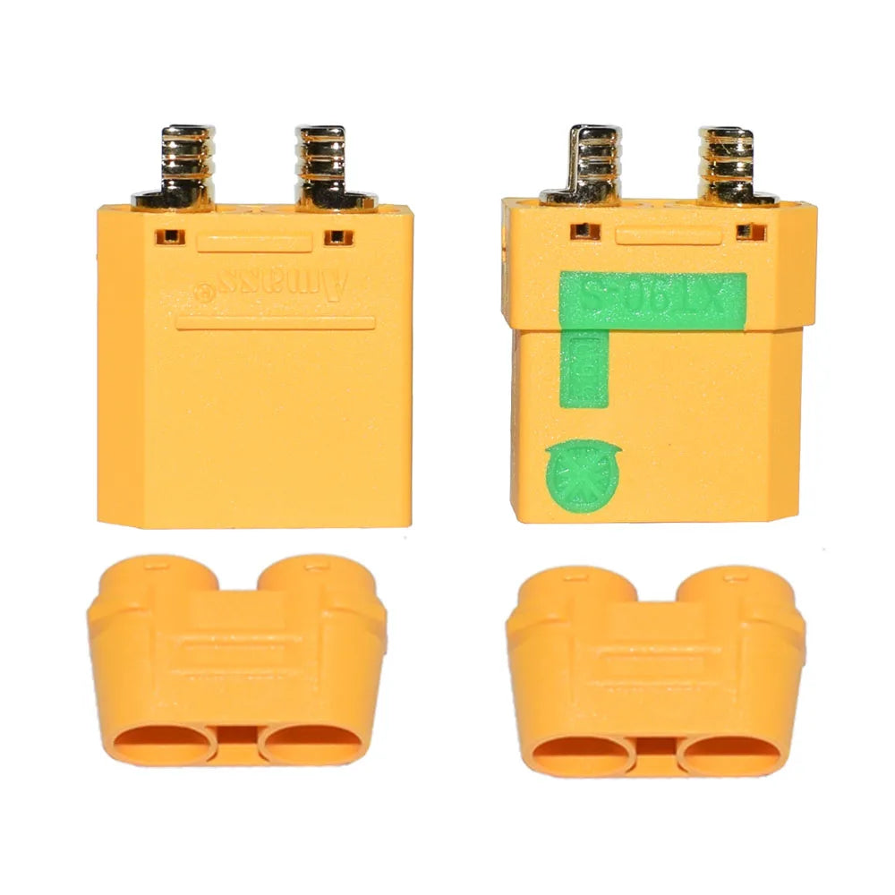 Amass XT90S XT90-S xt90 XT90S Connector Anti-Spark Male Female Motor Adapter for Battery ESC and Charger Lead for RC Car Truck