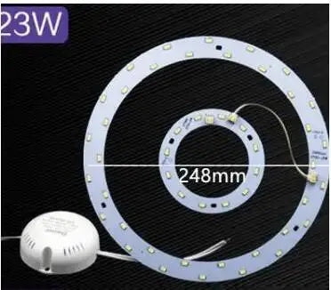 6W 12W 15W 18W 24W 36W 80W 100W LED Ring PANEL Circle Light AC220V-240V SMD 5730 LED Round Ceiling Board The Circular Lamp Board