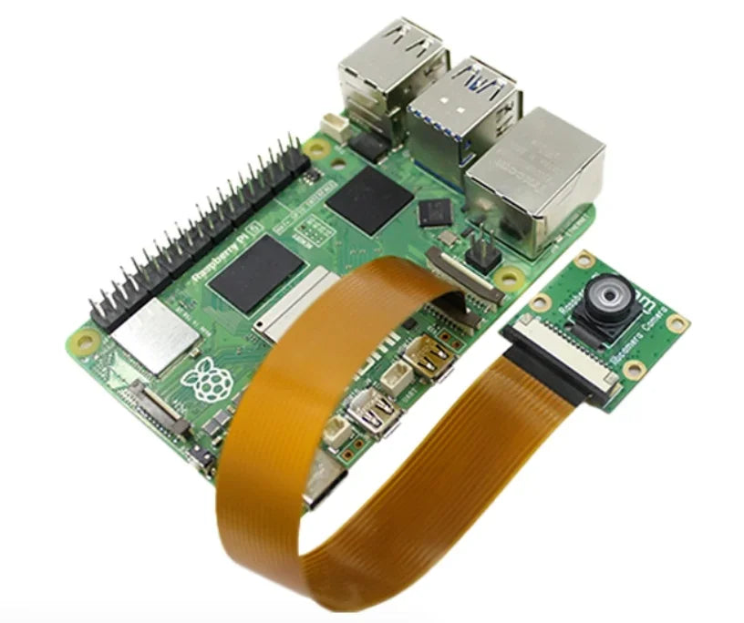 Raspberry Pi Global Shutter Camera - OV9281 1MP Monochrome Module Compatible with Pi 5, Pi 4B, Pi 3B+