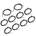 10Pcs Thermistor Sensor NTC Temp Temperature Probe 5x25mm Cylindrical Head for Measuring10K B3950